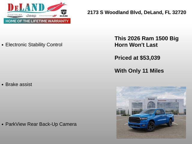 2026 RAM 1500