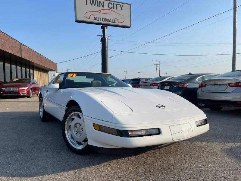 1991 Chevrolet Corvette for sale at TWIN CITY AUTO MALL in Bloomington IL