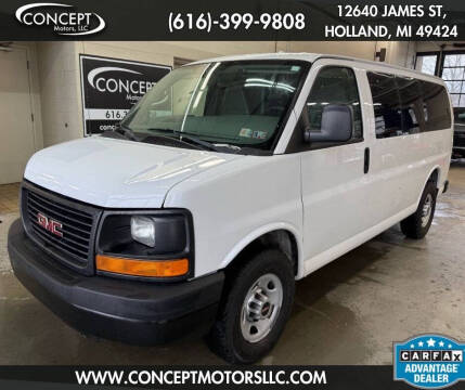 2013 GMC Savana for sale at Concept Motors LLC in Holland MI