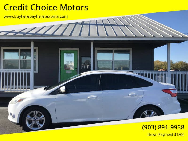 2014 Ford Focus for sale at Credit Choice Motors in Sherman TX