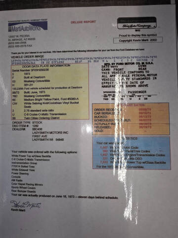 1973 Ford Mustang