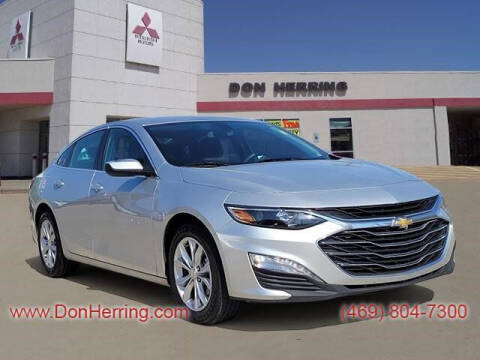 2021 Chevrolet Malibu for sale at DON HERRING MITSUBISHI in Irving TX