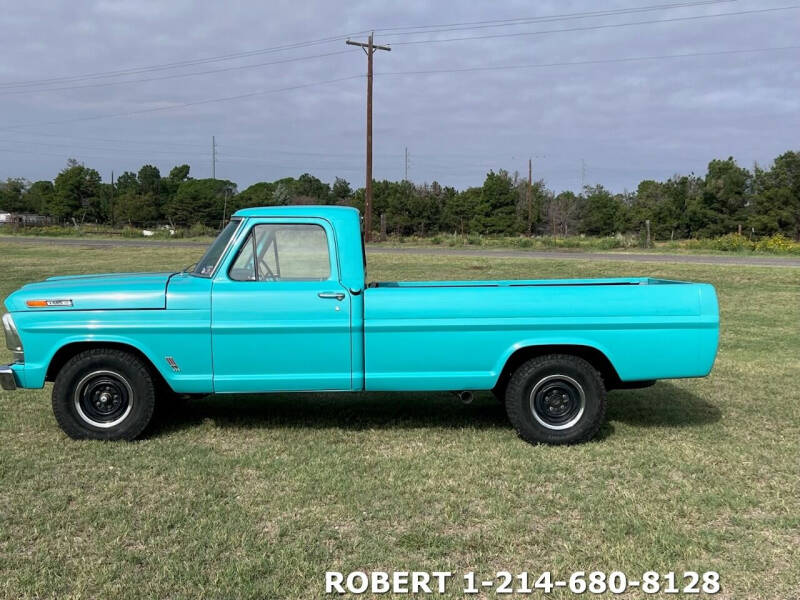 1969 Ford F-100 for sale at Mr. Old Car in Dallas TX