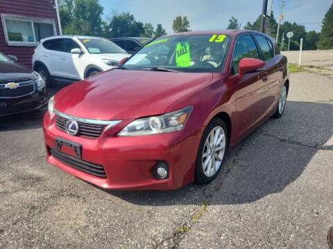 2013 Lexus CT 200h for sale at Hwy 13 Motors in Wisconsin Dells WI