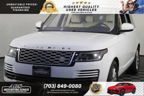 2019 Land Rover Range Rover HSE