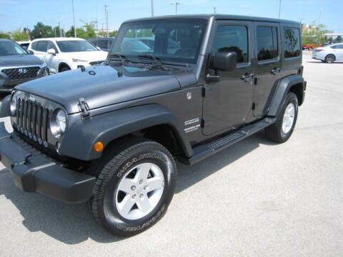 2017 Jeep Wrangler Unlimited for sale at FINNEY'S AUTO & TRUCK in Atlanta IN