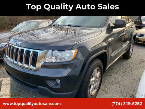 2011 Jeep Grand Cherokee for sale at Top Quality Auto Sales in Westport MA