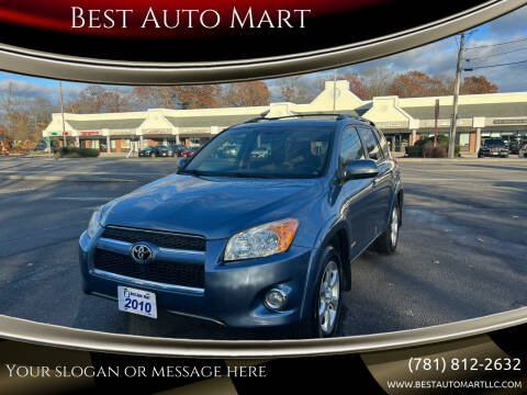 2010 Toyota RAV4 for sale at Best Auto Mart in Weymouth MA