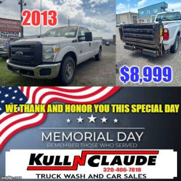 2013 Ford F-250 Super Duty for sale at Kull N Claude Auto Sales in Saint Cloud MN
