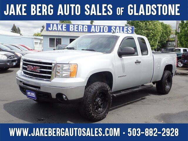 2012 GMC Sierra 1500 for sale at Jake Berg Auto Sales in Gladstone OR