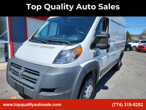2015 RAM ProMaster for sale at Top Quality Auto Sales in Westport MA