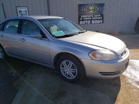 2006 Chevrolet Impala for sale at BERG AUTO MALL & TRUCKING INC in Beresford SD