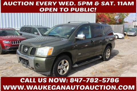 2005 Nissan Armada for sale at Waukegan Auto Auction in Waukegan IL