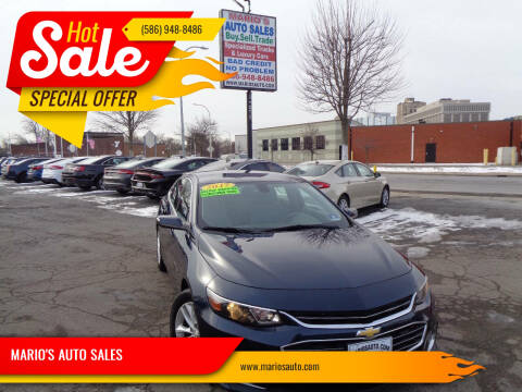 2017 Chevrolet Malibu for sale at MARIO'S AUTO SALES in Mount Clemens MI