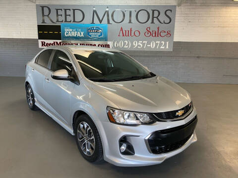 2017 Chevrolet Sonic for sale at REED MOTORS LLC in Phoenix AZ