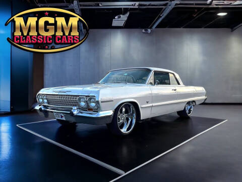 1963 Chevrolet Impala for sale at MGM CLASSIC CARS in Addison IL