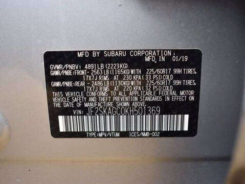 2019 Subaru Forester Premium