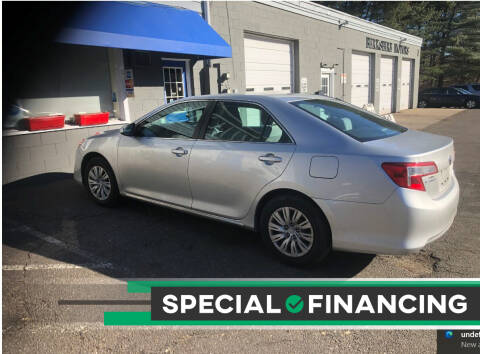 2014 Toyota Camry for sale at Berkshire Auto & Cycle Sales in Sandy Hook CT