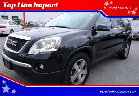 2012 GMC Acadia for sale at Top Line Import in Haverhill MA