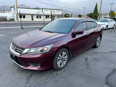 2015 Honda Accord for sale at New Start Auto in Murray UT