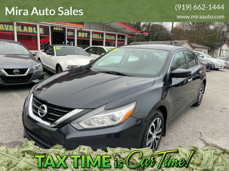 2017 Nissan Altima for sale at Mira Auto Sales in Raleigh NC