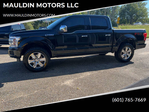 2018 Ford F-150 for sale at MAULDIN MOTORS LLC in Sumrall MS