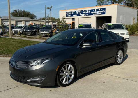 2015 Lincoln MKZ for sale at QUALITY AUTO SALES OF FLORIDA in New Port Richey FL