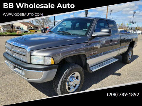 2002 Dodge Ram Pickup 2500 for sale at BB Wholesale Auto in Fruitland ID