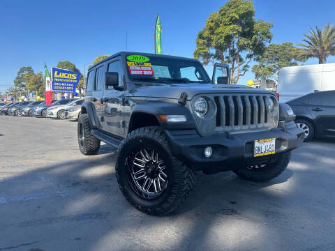 2019 Jeep Wrangler Unlimited for sale at Lucas Auto Center 2 in South Gate CA