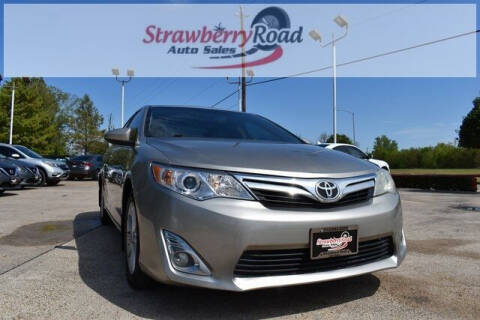 2014 Toyota Camry for sale at Strawberry Road Auto Sales in Pasadena TX