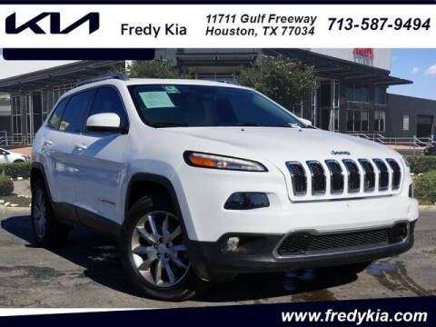 2018 Jeep Cherokee for sale at FREDY CARS FOR LESS in Houston TX