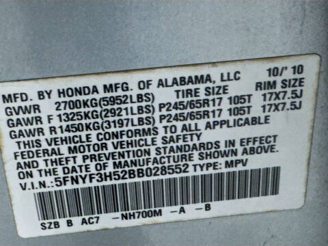 2011 Honda Pilot EX-L