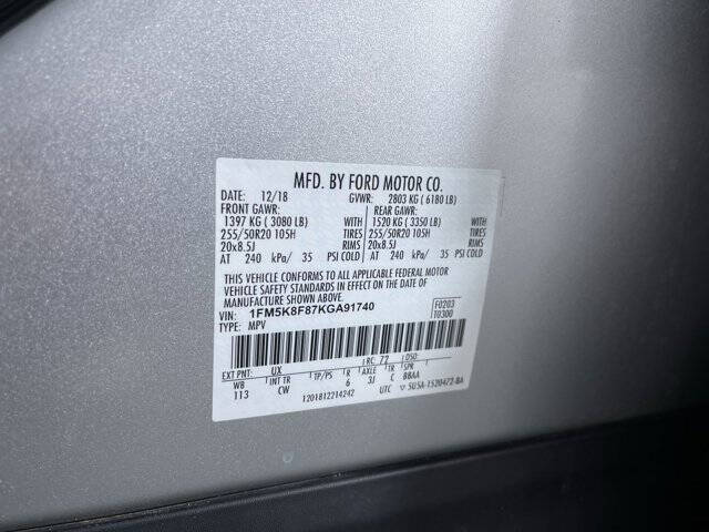 2019 Ford Explorer Limited