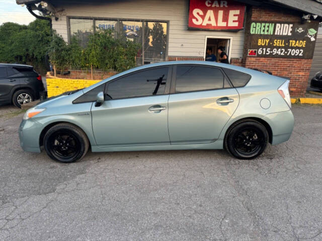 2012 Toyota Prius for sale at Green Ride LLC in NASHVILLE, TN