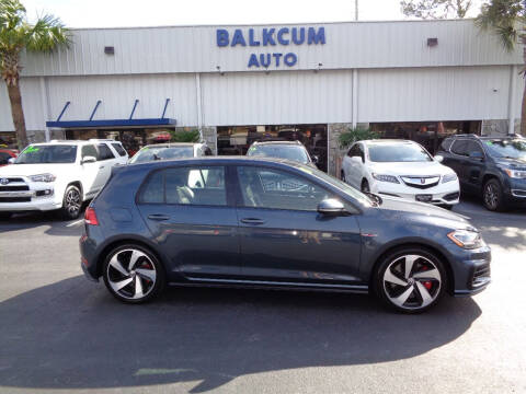 2018 Volkswagen Golf GTI for sale at BALKCUM AUTO INC in Wilmington NC
