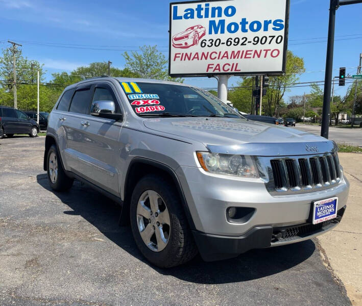 2011 Jeep Grand Cherokee for sale at Latino Motors in Aurora IL