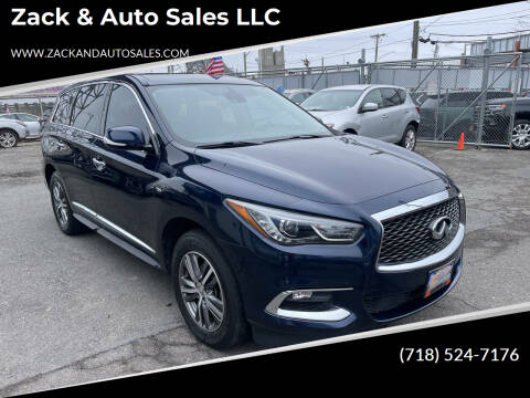 2019 Infiniti QX60 for sale at Zack & Auto Sales LLC in Staten Island NY