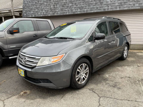 2012 Honda Odyssey for sale at JK & Sons Auto Sales in Westport MA