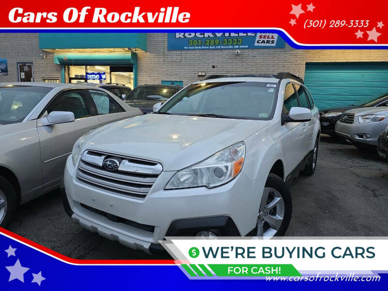 2014 Subaru Outback for sale at Cars Of Rockville in Rockville MD