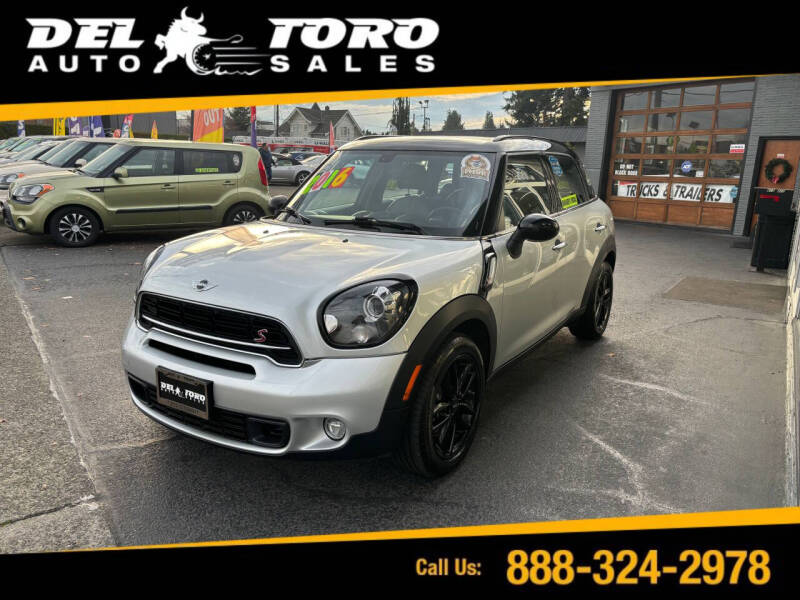 2016 MINI Countryman for sale at DEL TORO AUTO SALES in Auburn WA