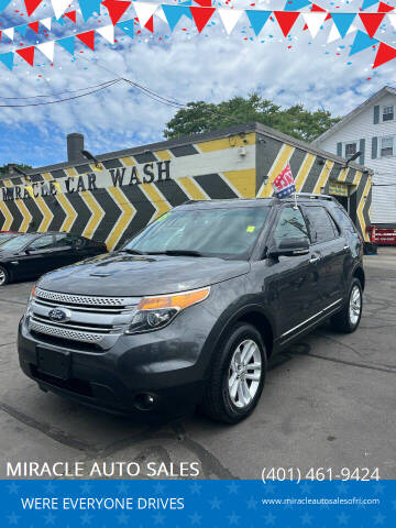 2015 Ford Explorer for sale at MIRACLE AUTO SALES in Cranston RI