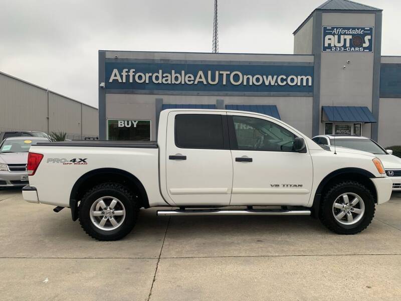 2012 Nissan Titan for sale at Affordable Autos in Houma LA