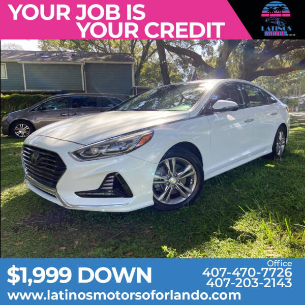 2018 Hyundai Sonata for sale at LATINOS MOTOR OF ORLANDO in Orlando FL