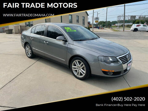 2008 Volkswagen Passat for sale at FAIR TRADE MOTORS in Bellevue NE