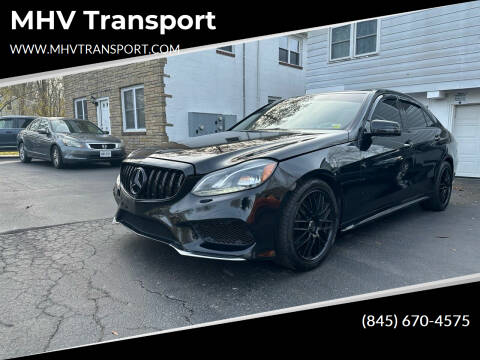 2014 Mercedes-Benz E-Class for sale at MHV Transport in Newburgh NY