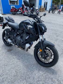 2021 Yamaha MT-07 for sale at FlashCoast Powersports in Ruskin FL