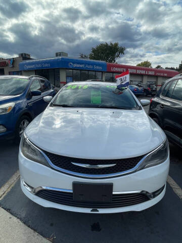 2015 Chrysler 200 for sale at Planet Auto Sales in Belleville MI