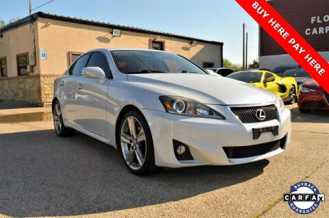 2011 Lexus IS 250 for sale at LAKESIDE MOTORS, INC. in Sachse TX