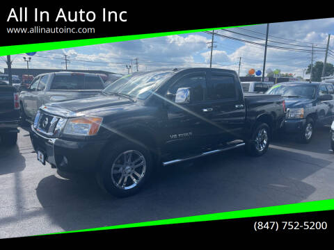 2012 Nissan Titan for sale at All In Auto Inc in Palatine IL