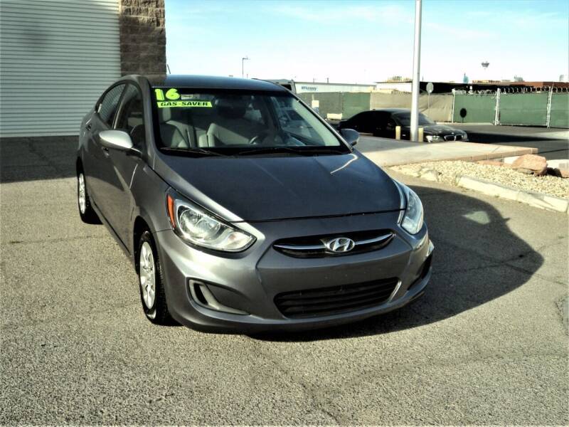 2016 Hyundai Accent for sale at DESERT AUTO TRADER in Las Vegas NV